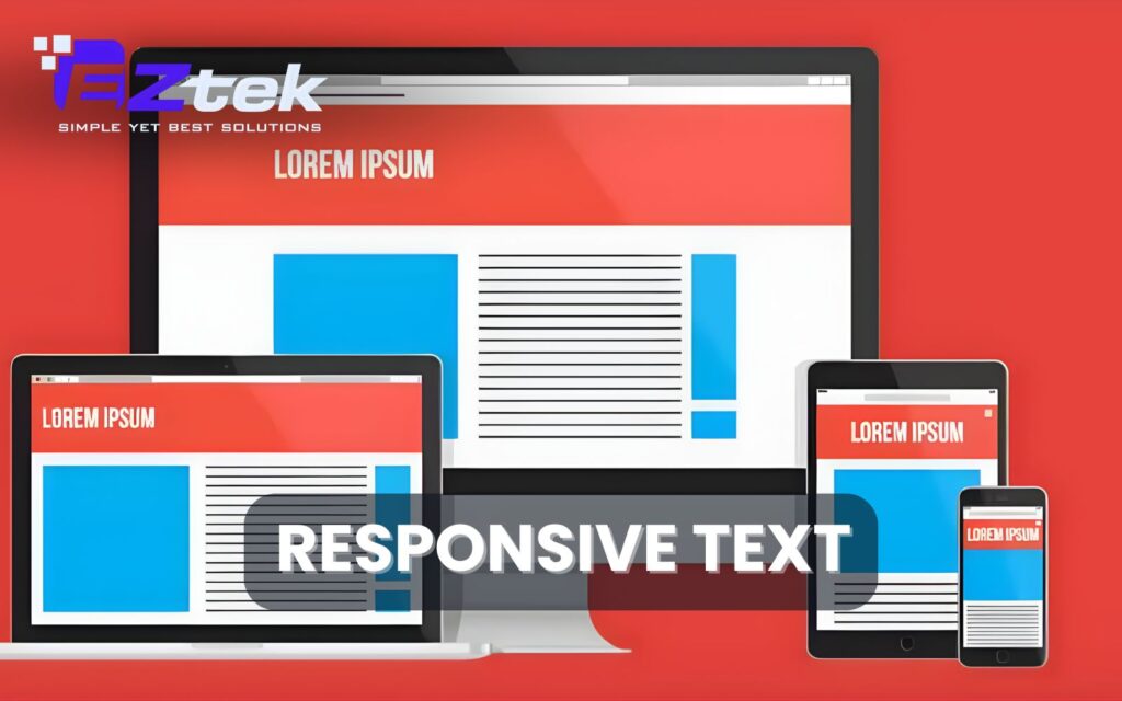 Responsive text